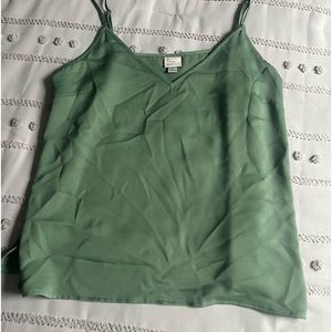 Light green tank top